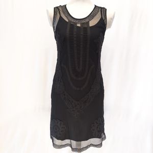 Candela X Free People "Elle" Lace Mini Dress